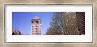 Framed Low angle view of a government building, Civil Courts Building, St. Louis, Missouri, USA