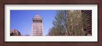 Framed Low angle view of a government building, Civil Courts Building, St. Louis, Missouri, USA