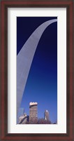 Framed Low angle view of the Gateway Arch, St. Louis, Missouri, USA 2013