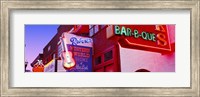 Framed Neon signs on building, Nashville, Tennessee, USA