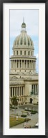 Framed Close Up of a Government building in Havana, Cuba
