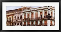 Framed Low angle view of buildings, Havana, Cuba