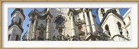 Framed Facade of a cathedral, Havana, Cuba