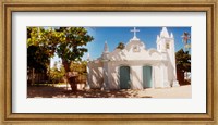 Framed Facade of a small church, Salvador, Bahia, Brazil