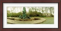 Framed Fountain in a park, Bailey Fountain, Grand Army Plaza, Brooklyn, New York City, New York State, USA