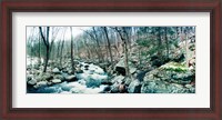 Framed River flowing through a valley, Hudson Valley, New York State