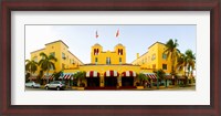 Framed Facade of a hotel, Colony Hotel, Delray Beach, Palm Beach County, Florida, USA