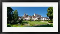 Framed Royal Apartments and Collegiate Church of Saint Ours, Loches, Loire-et-Cher, Loire, Touraine, France