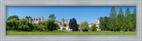 Framed Castle on a hill, Chateau De Montresor, Montresor, Indre-Et-Loire, Pays-De-La-Loire, Touraine, France