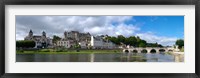Framed Castle on a hill, Saint Aignan, Loire-Et-Cher, Loire Valley, France
