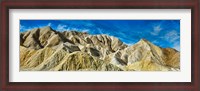 Framed Mountain Range, Twenty Mule-Team Canyon, Death Valley, Death Valley National Park, California, USA