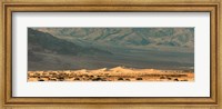 Framed Sand dunes in a desert, Death Valley, Death Valley National Park, California, USA
