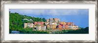 Framed Villas on a hill, Cruz Bay, St. John, US Virgin Islands