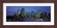 Framed Buildings at the waterfront, Sydney Opera House, Sydney, New South Wales, Australia