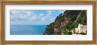 Framed Hillside at Positano, Amalfi Coast, Italy