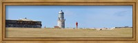 Framed Lighthouse at coast, Morro Castle, Havana, Cuba