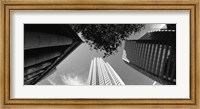 Framed Low angle view of skyscrapers, San Francisco, California, USA