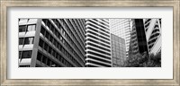 Framed Facade of office buildings, San Francisco, California