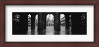 Framed Arcade of a building, St. Mark's Square, Venice, Italy (Black & White)