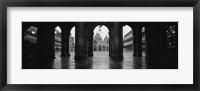 Framed Arcade of a building, St. Mark's Square, Venice, Italy (Black & White)