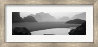 Framed Panoramic view of the ocean, Pacific Ocean, Bandon State Natural Area, Bandon, Oregon, USA