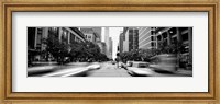 Framed Michigan Avenue, Chicago, Illinois, USA