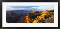 Framed Wotans Throne from Cape Royal, North Rim, Grand Canyon National Park, Arizona, USA