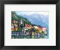 Framed Reflections of Lake Como