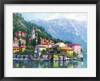 Framed Reflections of Lake Como