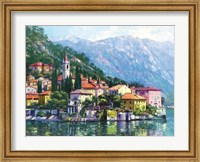 Framed Reflections of Lake Como