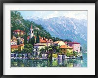 Framed Reflections of Lake Como