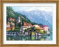 Framed Reflections of Lake Como