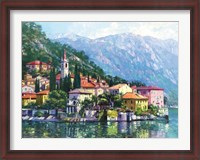 Framed Reflections of Lake Como