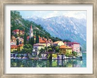 Framed Reflections of Lake Como