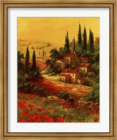 Framed Toscano Valley I