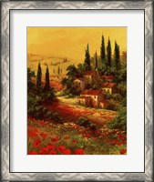 Framed Toscano Valley I