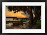 Framed Savannah Sunset