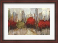 Framed Downtown Red