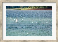 Framed Wind surfer in a lake, Arenal Lake, Guanacaste, Costa Rica