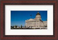 Framed Facade of Utah State Capitol Building, Salt Lake City, Utah