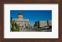 Framed Facade of a Government Building, Utah State Capitol Building, Salt Lake City, Utah