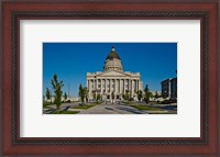 Framed Utah State Capitol Building, Salt Lake City