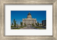 Framed Utah State Capitol Building, Salt Lake City