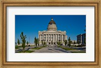 Framed Utah State Capitol Building, Salt Lake City