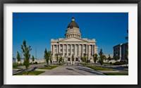 Framed Utah State Capitol Building, Salt Lake City