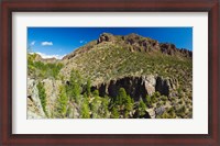 Framed Panorama of Dome Wilderness, San Miguel Mountains, Santa Fe National Forest, New Mexico, USA