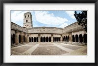 Framed Cloister of St. Trophime, Church Of St. Trophime, Arles, Bouches-Du-Rhone, Provence-Alpes-Cote d'Azur, France