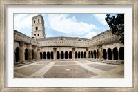 Framed Cloister of St. Trophime, Church Of St. Trophime, Arles, Bouches-Du-Rhone, Provence-Alpes-Cote d'Azur, France