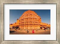 Framed Hawa Mahal at Jaipur, Rajasthan, India