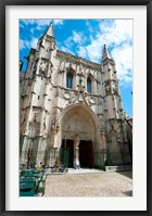 Framed Facade of a church, Place Saint Pierre, Avignon, Vaucluse, Provence-Alpes-Cote d'Azur, France